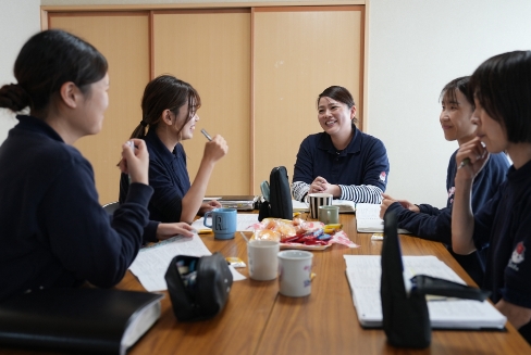 学年会議の様子